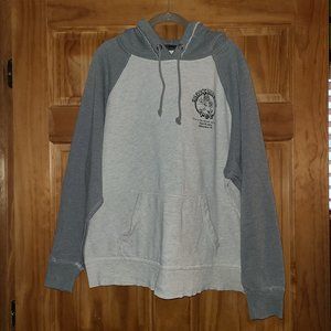 J. america Gray Mortimer's Pub Hooded Sweatshirt